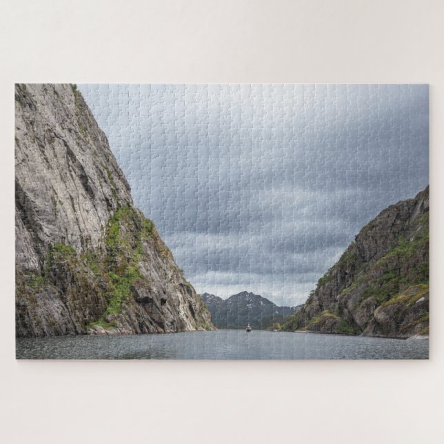 Trollfjord Lofoten Jigsaw Puzzle (Horizontal)