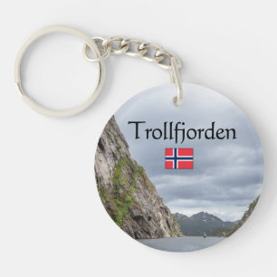 Trollfjord Lofoten Key Ring