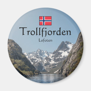 Trollfjord Lofoten Magnet