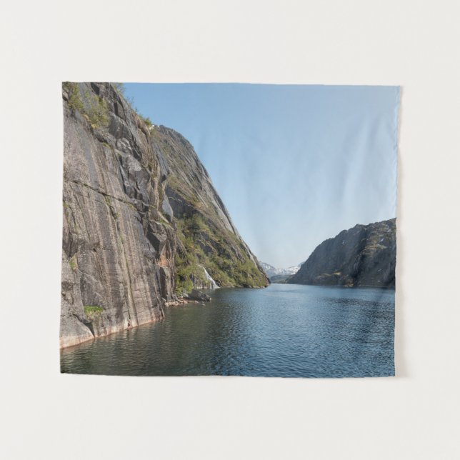 Trollfjord Lofoten Tapestry (Front (Horizontal))