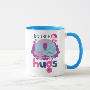Trolls   Satin & Chenille - Double the Hugs Mug