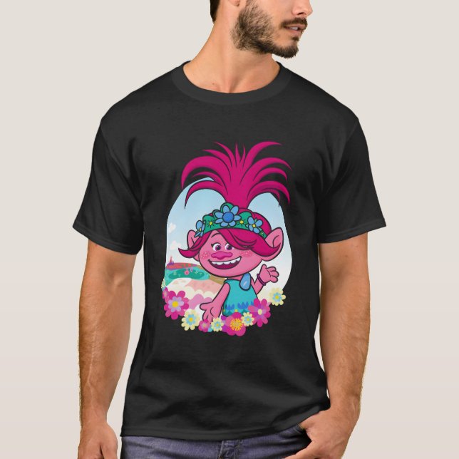 Trolls World Tour Poppy Land T-Shirt (Front)