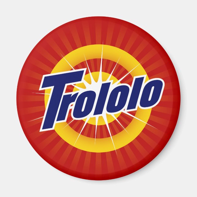 Trololo Round Magnet (Front)