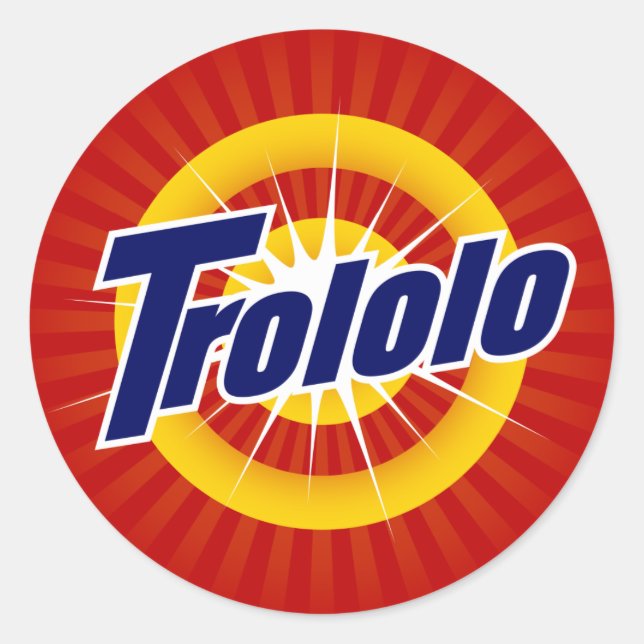Trololo Small Stickers (Front)