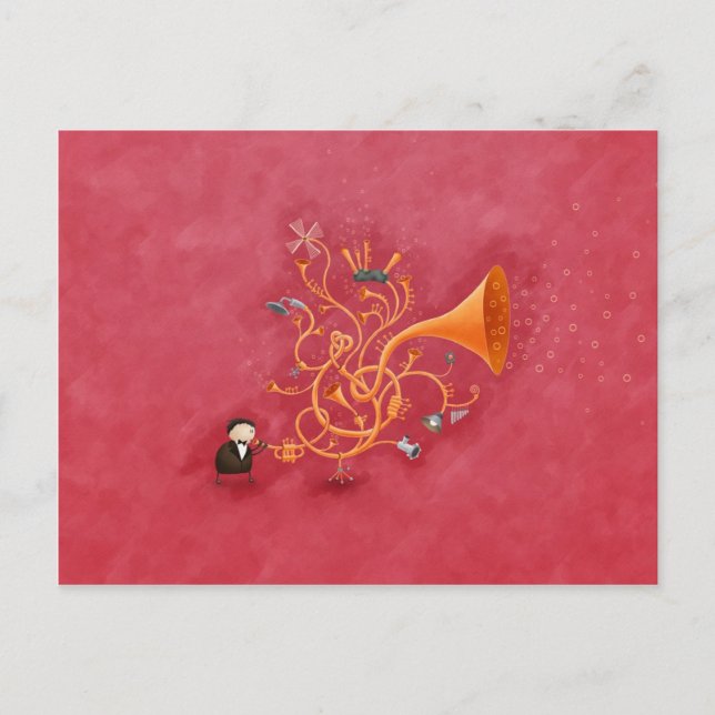 Trombombone Postcard (Front)