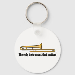 Trombone Attitude Key Ring