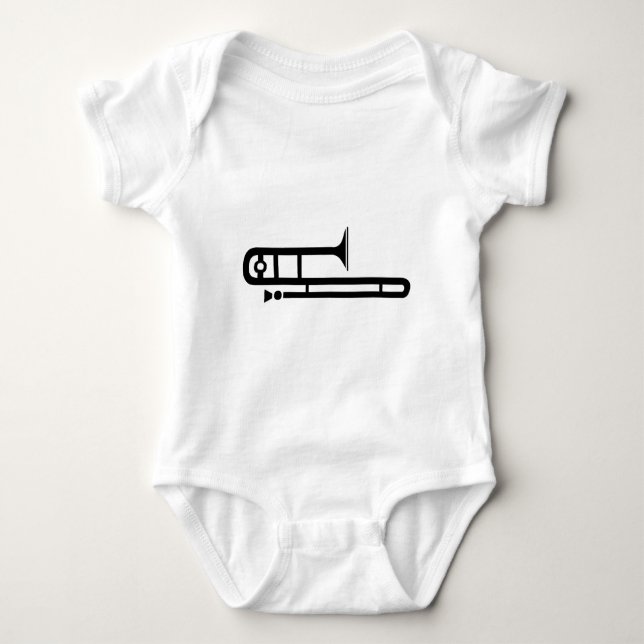 Trombone Baby Bodysuit (Front)