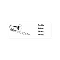 Trombone cartoon illustration