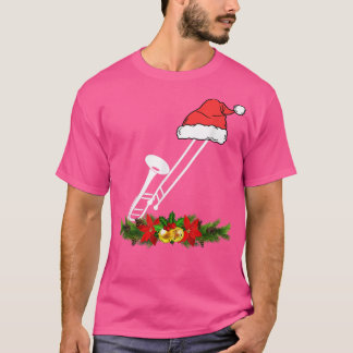 Trombone Christmas Pyjamas Music Instrument  T-Shirt