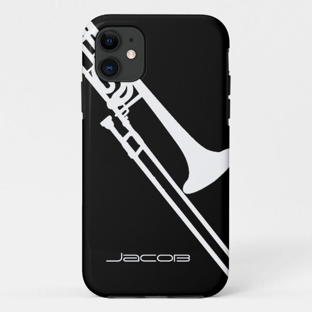 Trombone Customisable Case-Mate iPhone Case (Back)