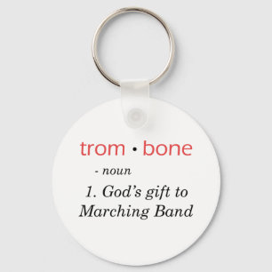 Trombone - Definition Key Ring