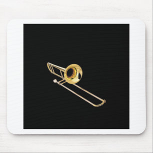 "Trombone" design gifts and products Mouse Pad