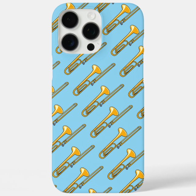 Trombone Drawing Case-Mate iPhone Case (Back)