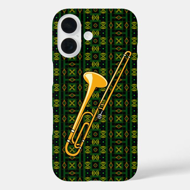 Trombone Drawing Case-Mate iPhone Case (Back)