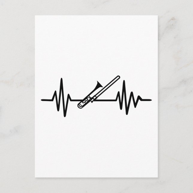 Trombone frequency postcard (Front)