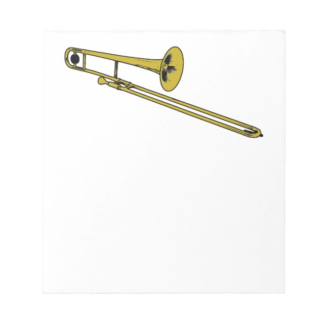 Trombone Gear Notepad (Front)