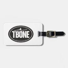 Trombone Instrument Case Tag