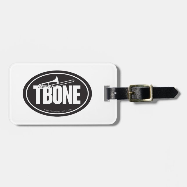 Trombone Instrument Case Tag (Front Horizontal)