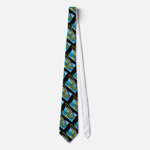 Trombone Jazz Design Mans' Tie