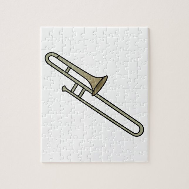 Trombone Jigsaw Puzzle (Vertical)