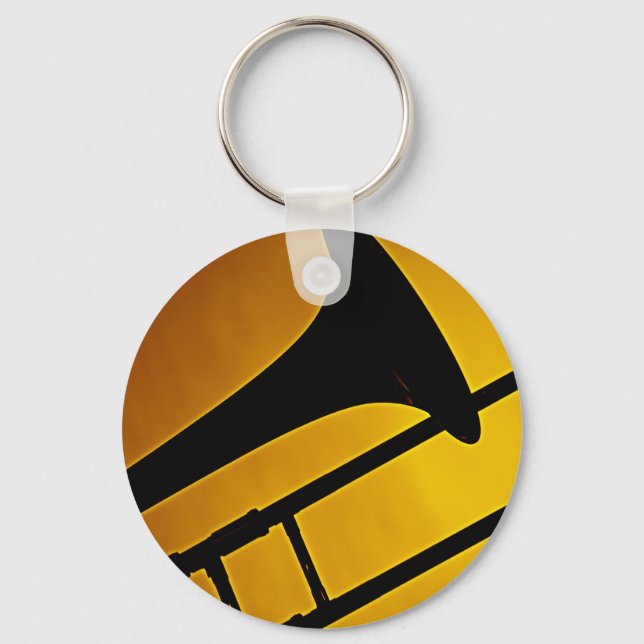 Trombone Keychain (Front)