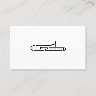 Trombone Logo - Business Card