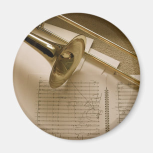Trombone magnet