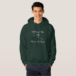 Trombone Men’s Basic Dark Hooded Sweatshirt