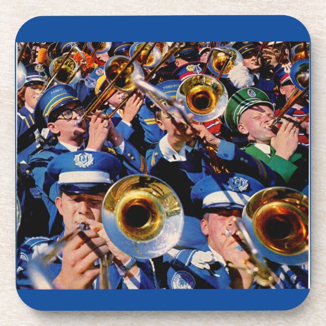trombone mob AKA band geeks gone wild Coaster (Front)