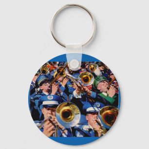 trombone mob AKA band geeks gone wild Key Ring