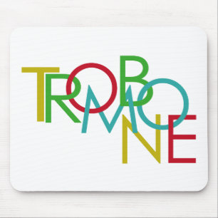 Trombone Mouse Pad