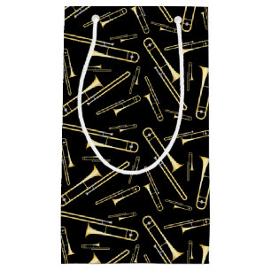 Trombone Music Teacher Small Gift Bag