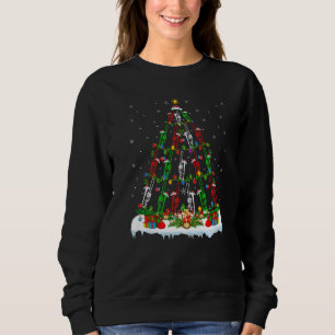 Trombone Music Xmas Lights Trombone Christmas Tre Sweatshirt
