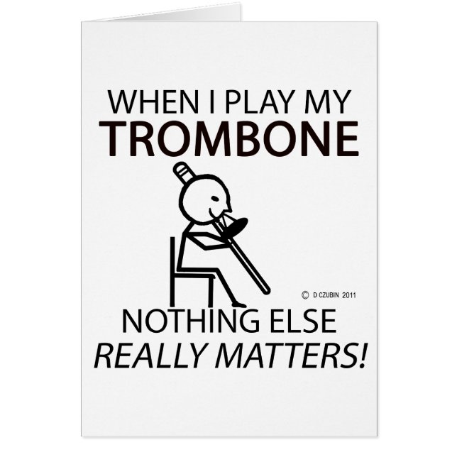 Trombone Nothing Else Matters (Front)