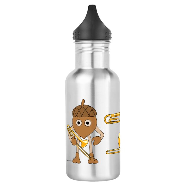 Trombone Nut 532 Ml Water Bottle (Left)