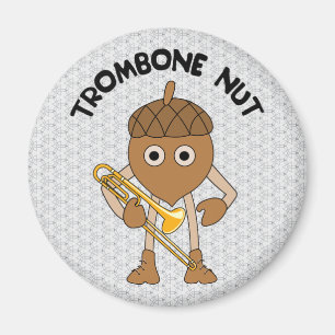 Trombone Nut Magnet