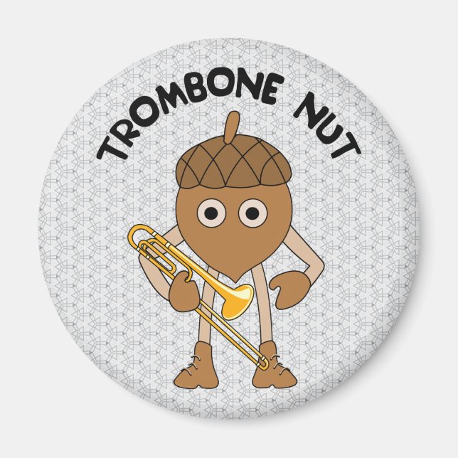 Trombone Nut Magnet (Front)