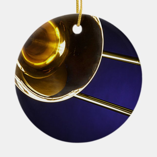 Trombone Ornament (Front)