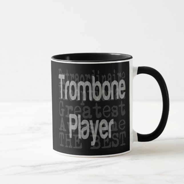 Trombone Player Extraordinaire Mug (Right)