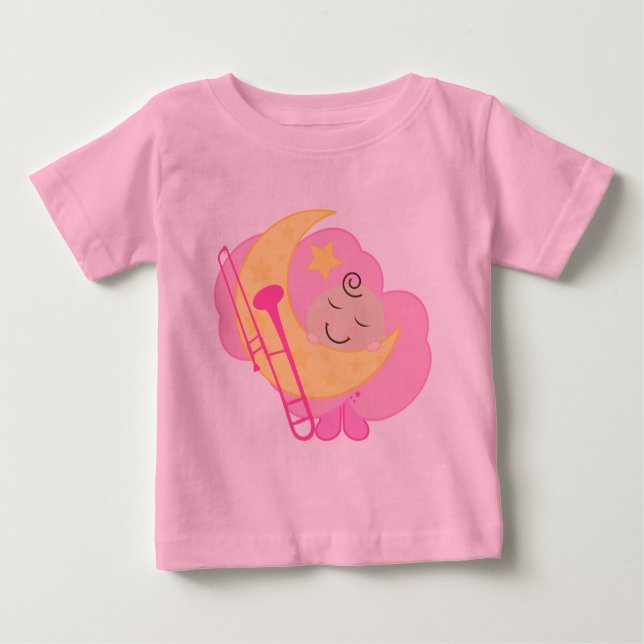 Trombone Player Future Baby T-Shirt (Front)