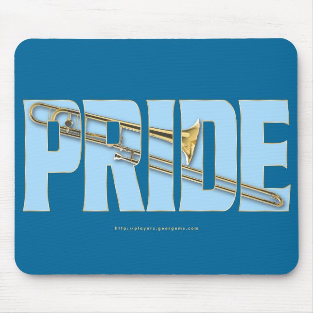 Trombone Pride Mouse Pad (Front)