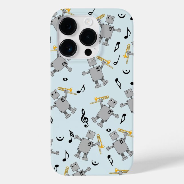 Trombone Robot Case-Mate iPhone Case (Back)