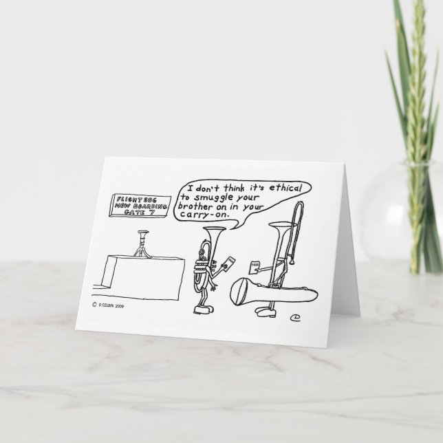 Trombone Smuggling Card (Front)