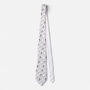 Trombone Tie With Musical Notes