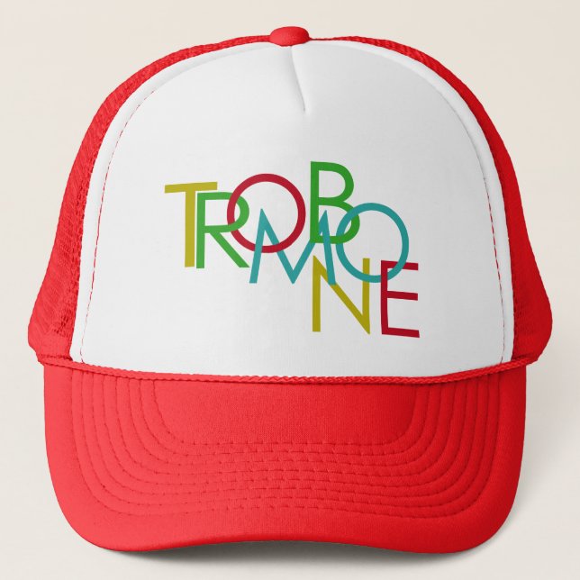 Trombone Trucker Hat (Front)