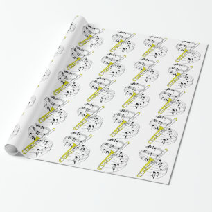 Trombone Wrapping Paper