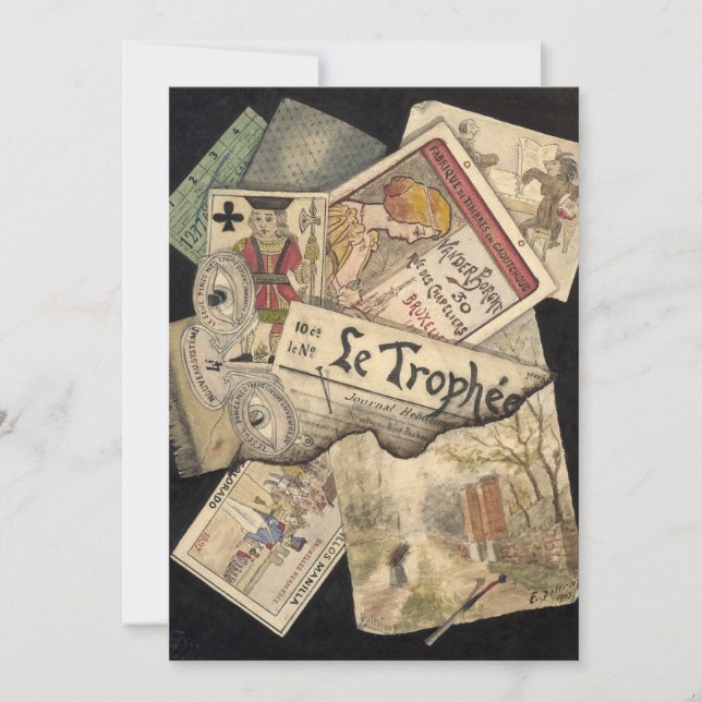 Trompe l’œil | E. Delcroix (Front)