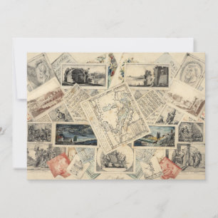 Trompe l’œil of a Map of Italy P. Verburght