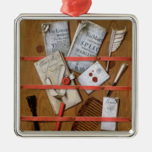 Trompe l'oeil, 1702 metal tree decoration