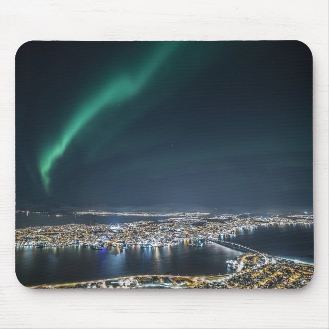 Tromso Northern Light Mouse Pad (Front)
